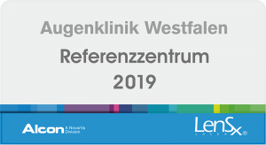 Augenklinik Westfalen - Alcon Referenzzentrum LensX 2019